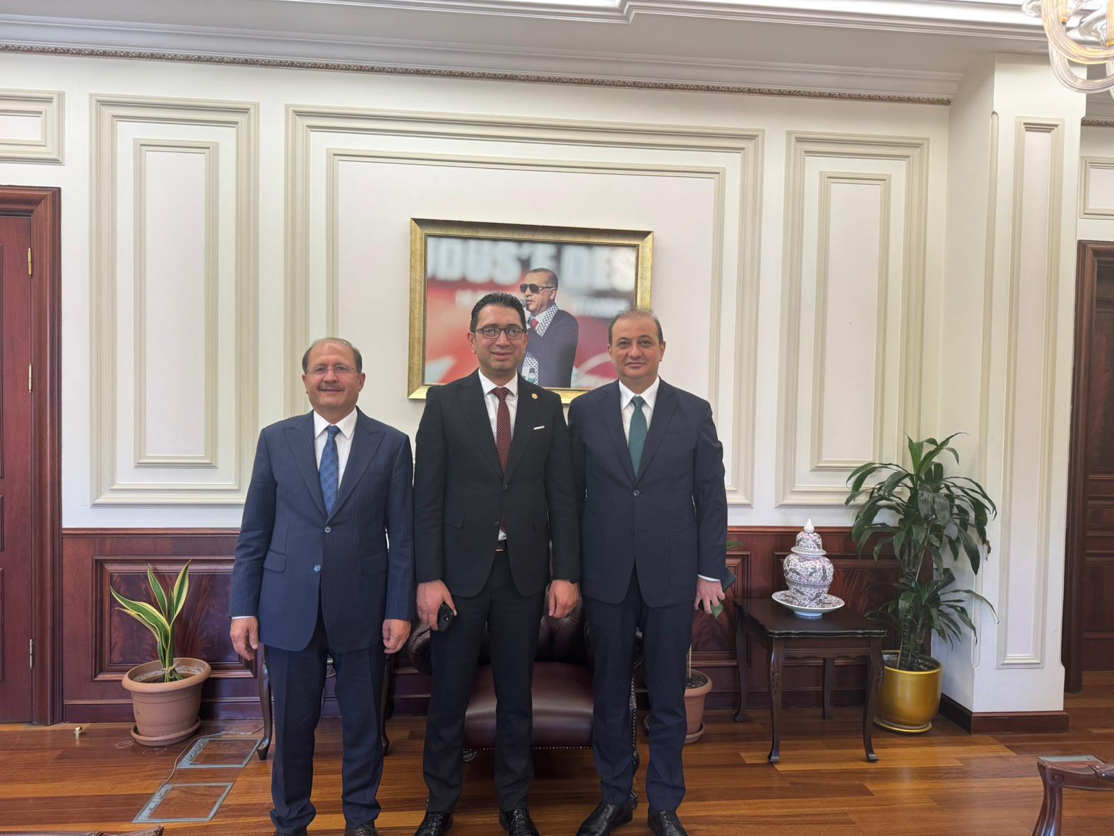 Baro Başkanımızdan Adalet Bakan Yardımcılarına Ziyaret.