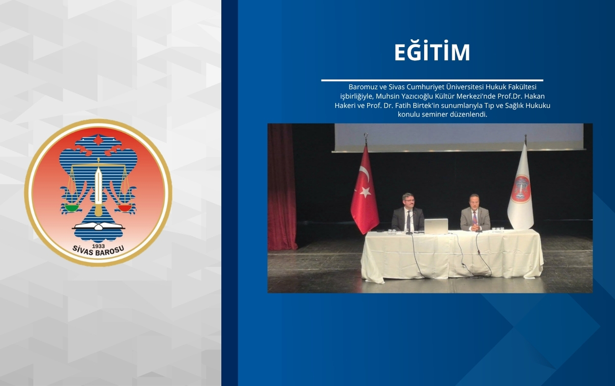 Eğitim Proğramı Düzenlendi.