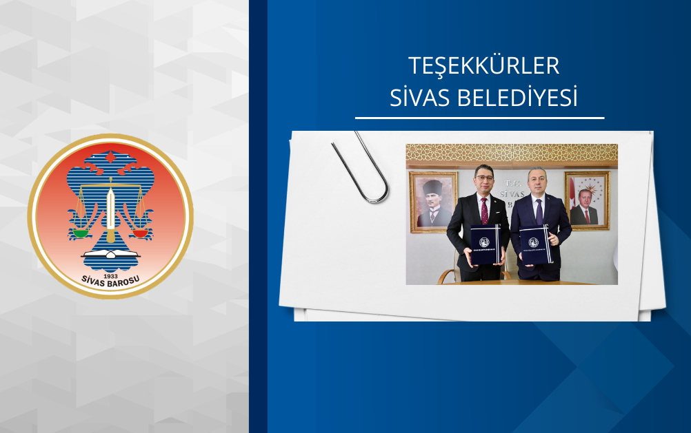 TEŞEKKÜRLER SİVAS BELEDİYESİ