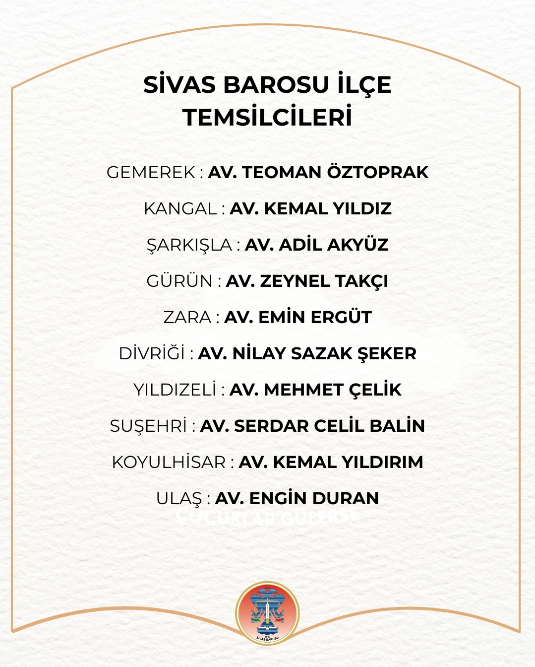 il&ccedil;e temsilcisi